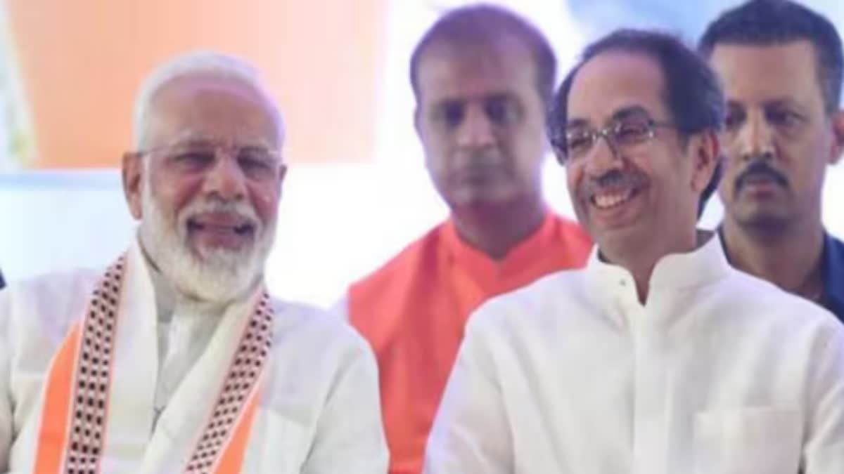 ആര്‍എസ്‌എസ് മേധാവി മോഹന്‍ഭാഗവത്  UDDHAV THACKERAY  മഹാവികാസ് അഘാടി  ശിവസേന യുബിടി