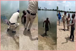 HANAMAKONDA  HANAMAKONDA POLICE  MAN DROWNED IN WATER  POLICE SHOCKED