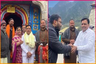 Jagdish Devdas visit to Badrinath