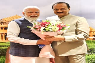 PM Narendra Modi and Ajit Pawar