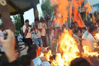 VHP Workers Burned