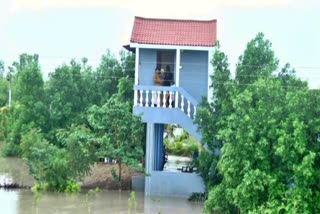 DHARWAD  RAIN RED ALLERT  FLOODS IN HUBBALLI DHARWAD  ಬೆಣ್ಣೆ ಹಳ್ಳ ಮಳೆ