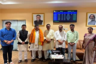 Union Minister Jual Oram health deteriorated after reaching Deoghar