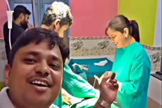 Reel of female doctor in Siwan