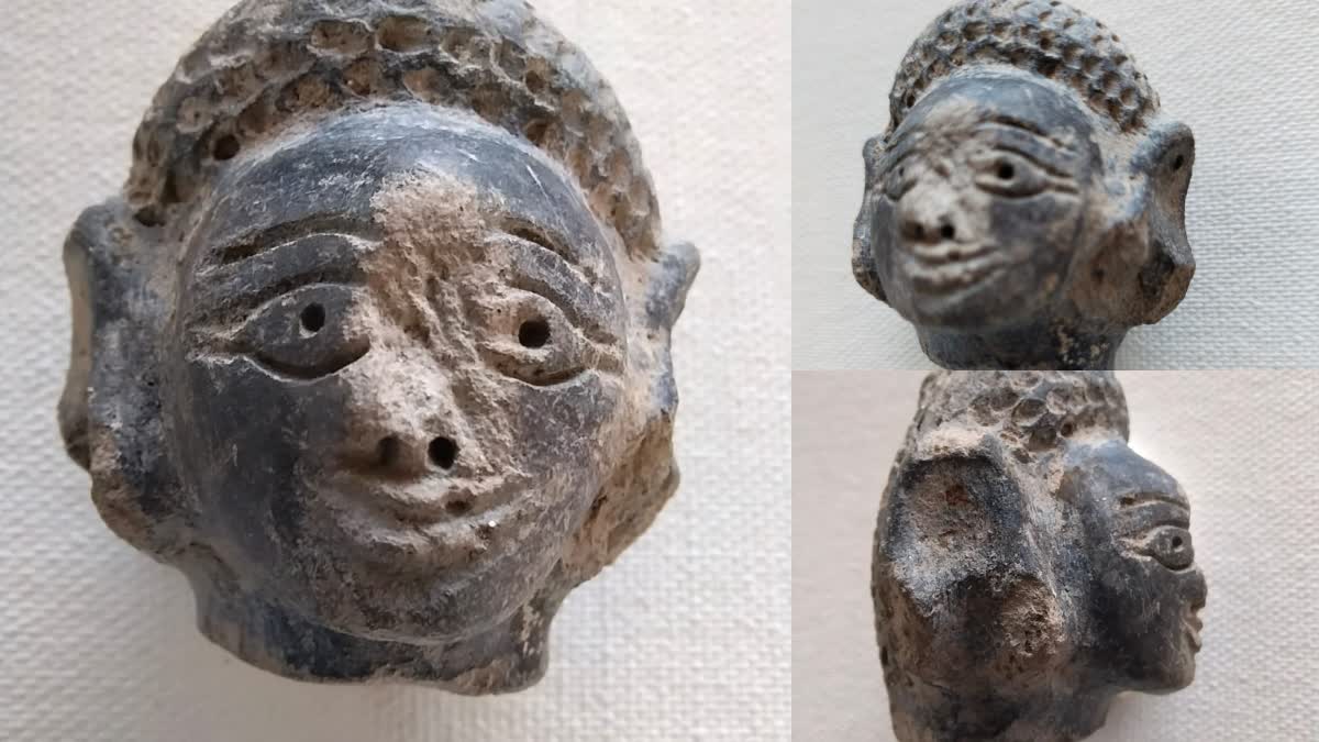 Vembakottai excavations male figure clay doll has been found