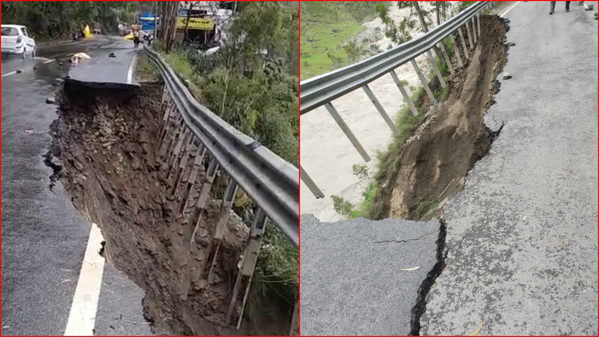 Car fell in Satluj River in Rampur.