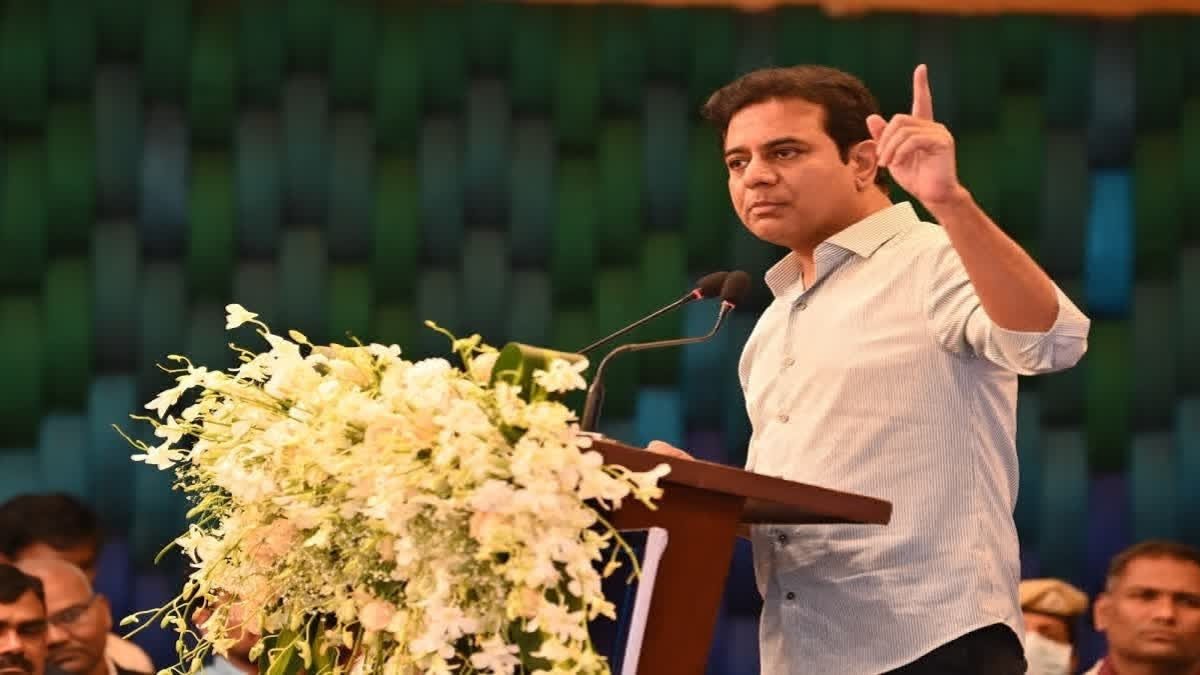 KTR Tweet on Revanth Comments