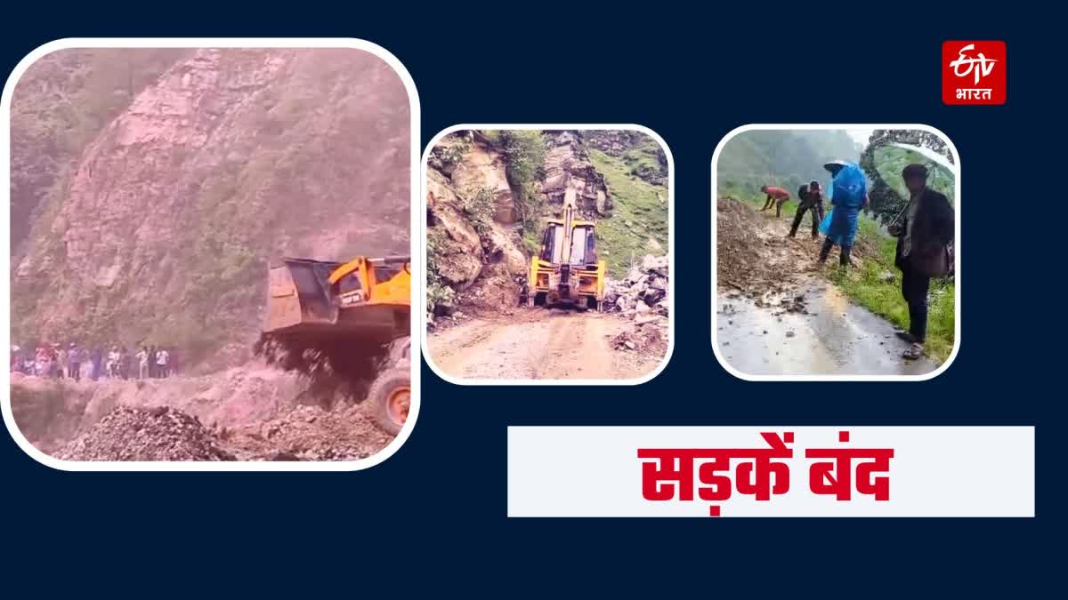 roads closed in uttarakhand