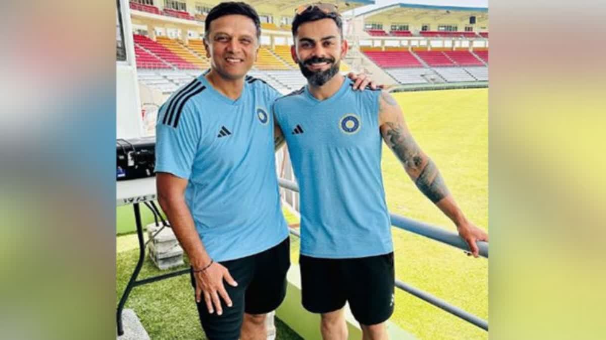 You could see that he was going to be around for a while: Dravid looks back at Kohli's maiden Test series