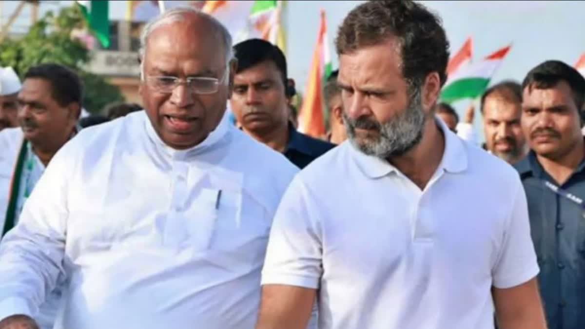 Rahul Gandhi Congress President Mallikarjun Kharge