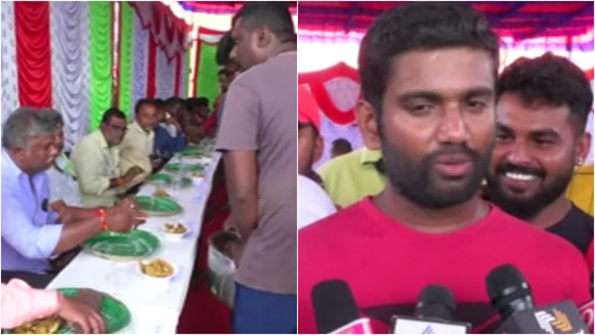 Ragi Mudde Eating Competition