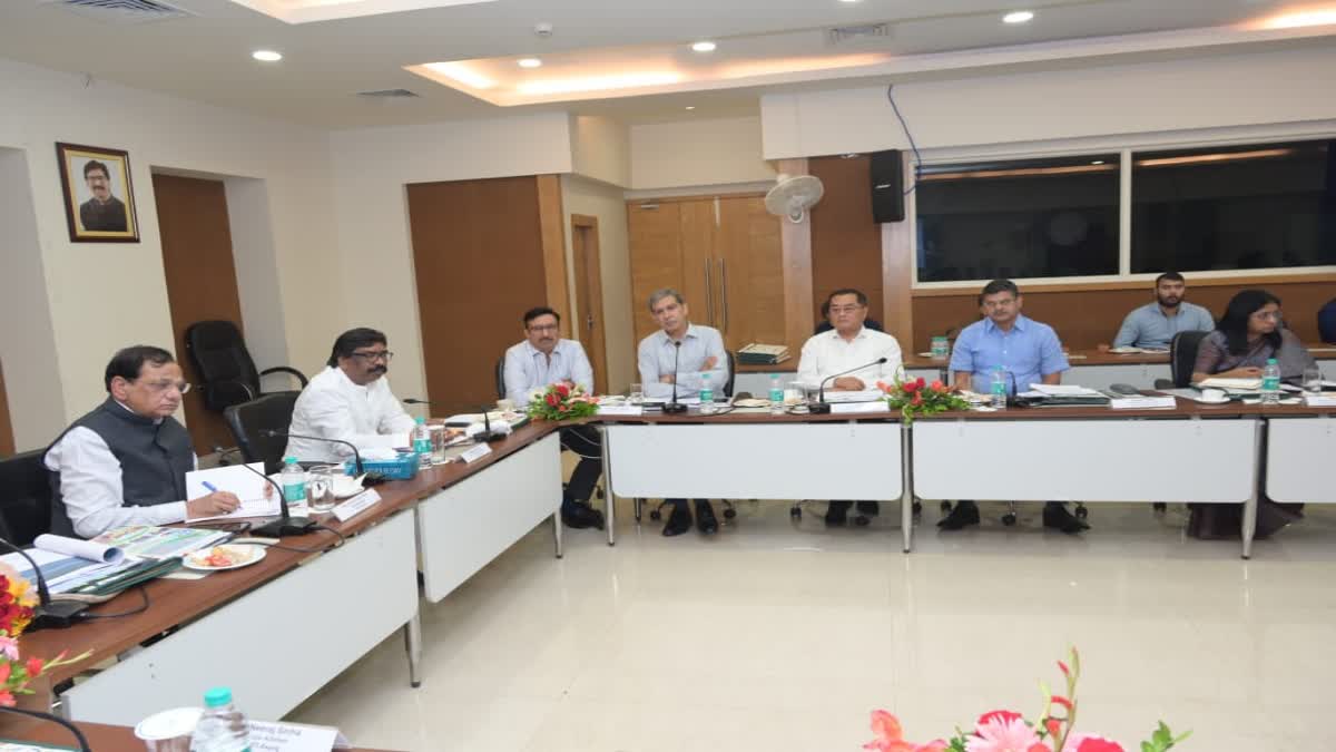 cm meeting of NITI Aayog team