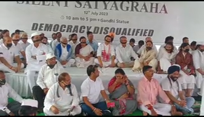 Silent Satyagraha of Uttarakhand Congress