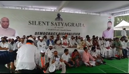 Silent Satyagraha of Uttarakhand Congress