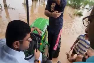 dushyant chautala took stock of flood
