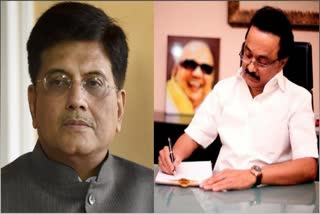 chief minister mk stalin letter to union minister
