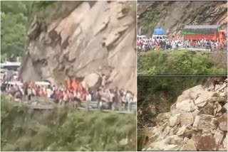 badrinath highway blocked