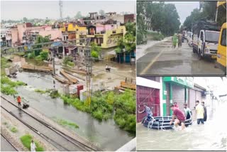 Embankment broken on Sonali river