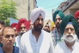 Raja Waring reached the flood affected areas at Sri Fatehgarh Sahib