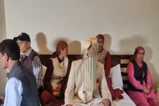 online wedding in himachal couple ties knot online amid rain fury in HP