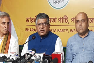 Senior BJP leader Ravi Shankar Prasad on Wednesday criticised West Bengal Chief Minister Mamata Banerjee for letting loose a reign of terror during the rural polls and wondered why the central leadership of the Congress and the Left are silent on it. A four-member BJP fact-finding team to West Bengal, led by the former Union minister, said the state unit's demand for implementing Article 355 is "justifiable".