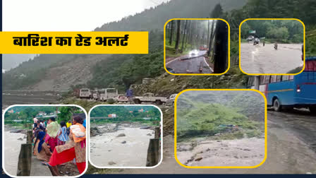 Red alert issued due to heavy rain in Uttarakhand