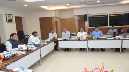 cm meeting of NITI Aayog team