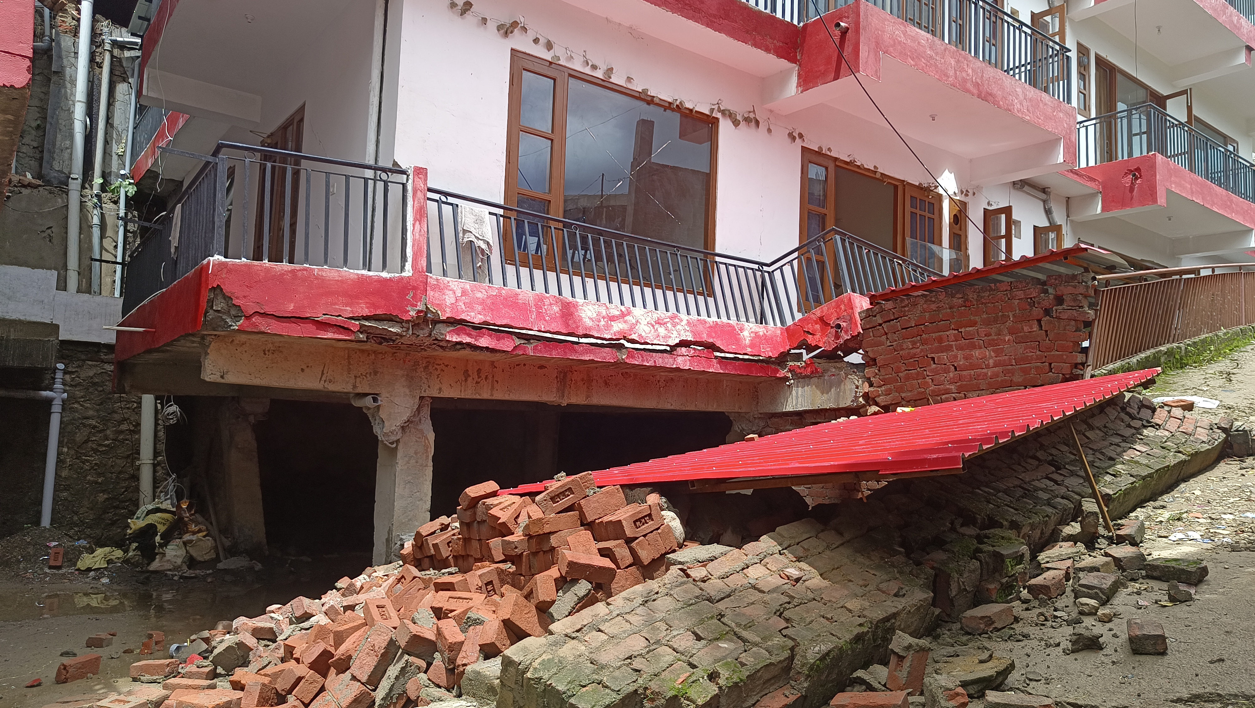 Solan landslide