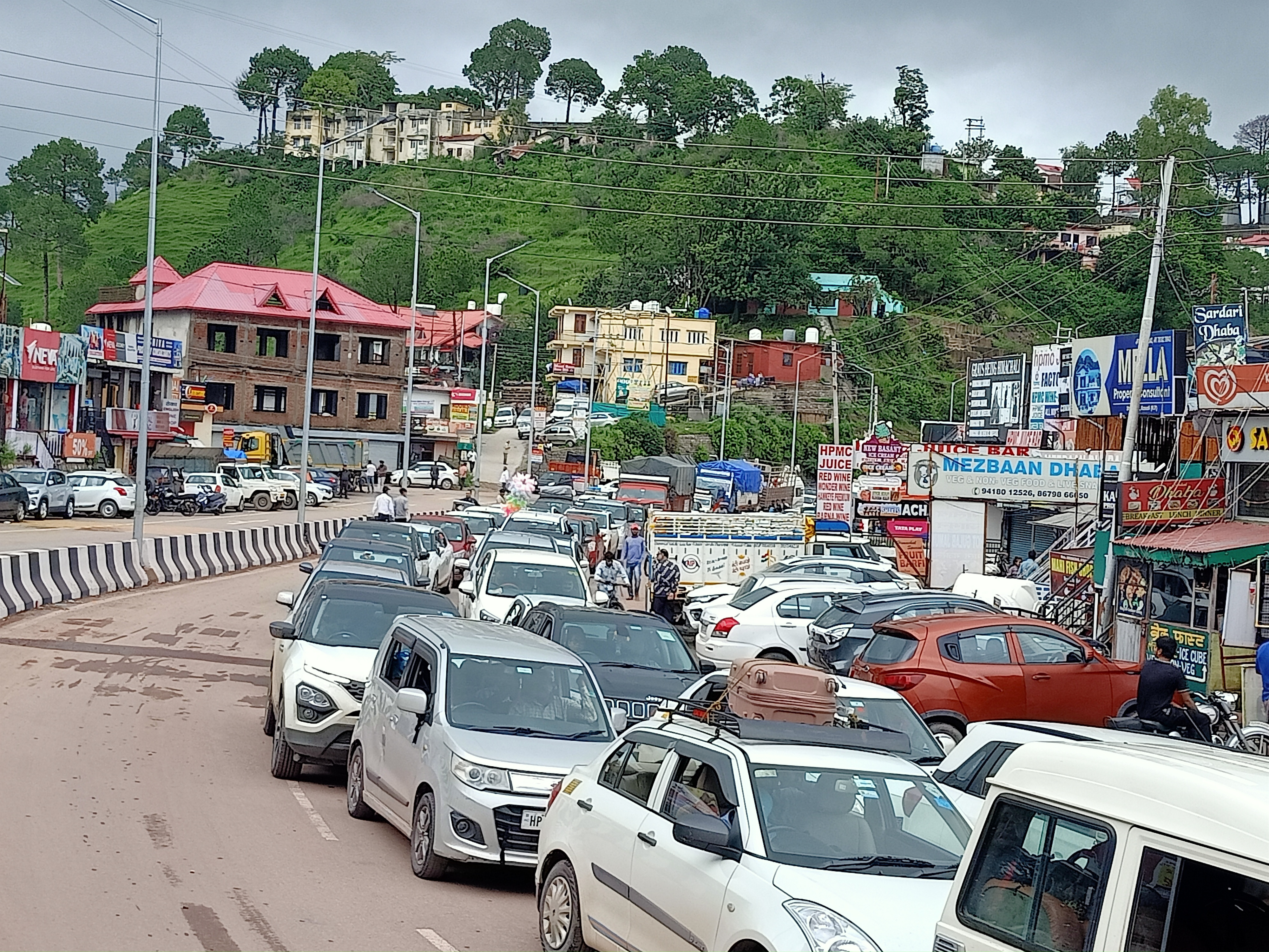 Kalka-Shimla NH-5 Restored in Solan.