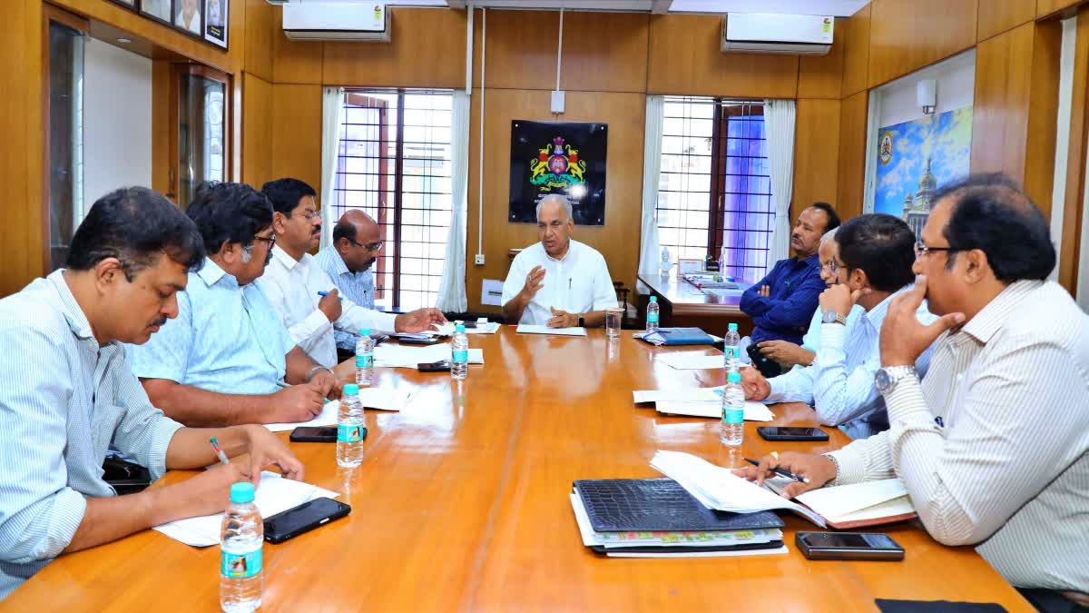 Irrigation Scheme  N S Boseraju  Bengaluru