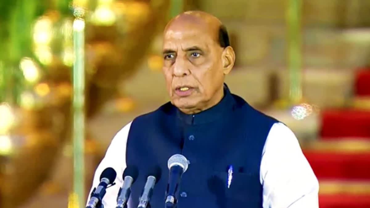 Defence Minister Rajnath Singh was admitted to Delhi AIIMS after complaining of back pain