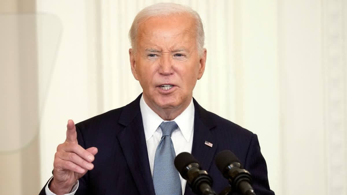 US President Joe Biden considered himself the most qualified person to run for president.