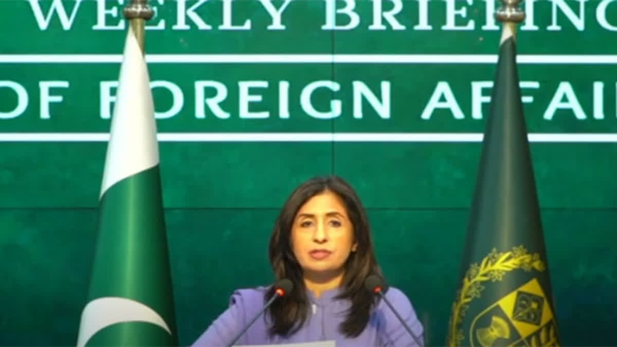 Pakistan's Foreign Office Spokesperson Mumtaz Zahra Baloch said the country has no design of entering into any talks with a terror group that has been involved in killings of Pakistani citizens.