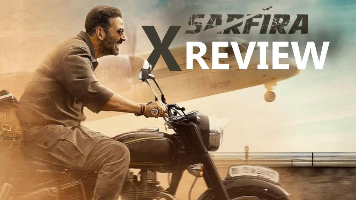 Akshay Kumar's Sarfira, directed by Sudha Kongara, releases alongside Indian 2. Touted to be a tale of resilience and determination, the film sparks varied audience reactions. Read on to know what netizens have to say about Sarfira, the Hindi remake of National Award-winning film Soorarai Pottru.