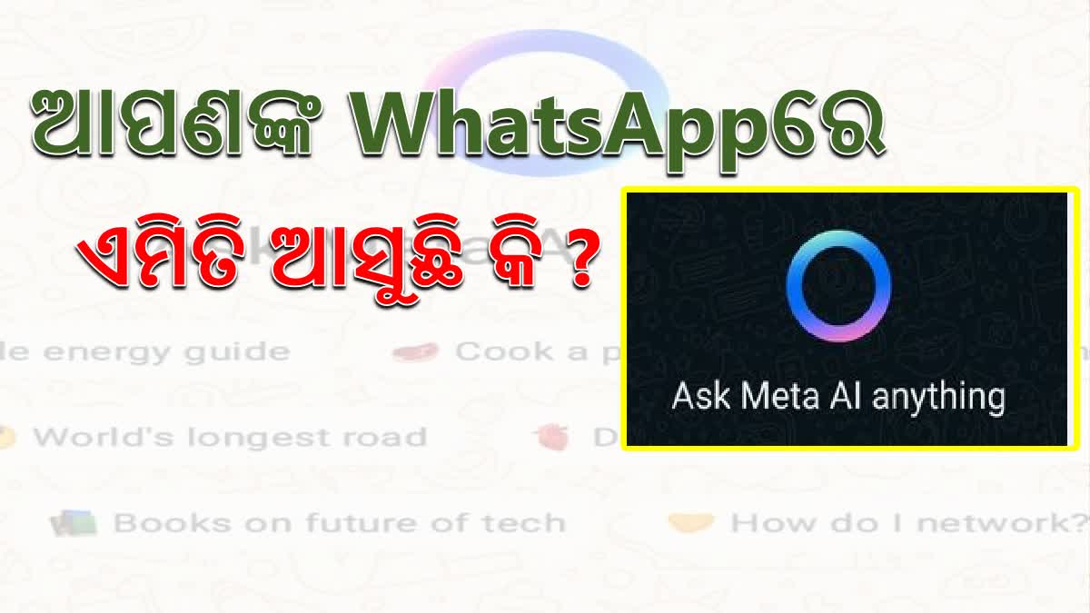 WHATSAPP META AI FEATURE