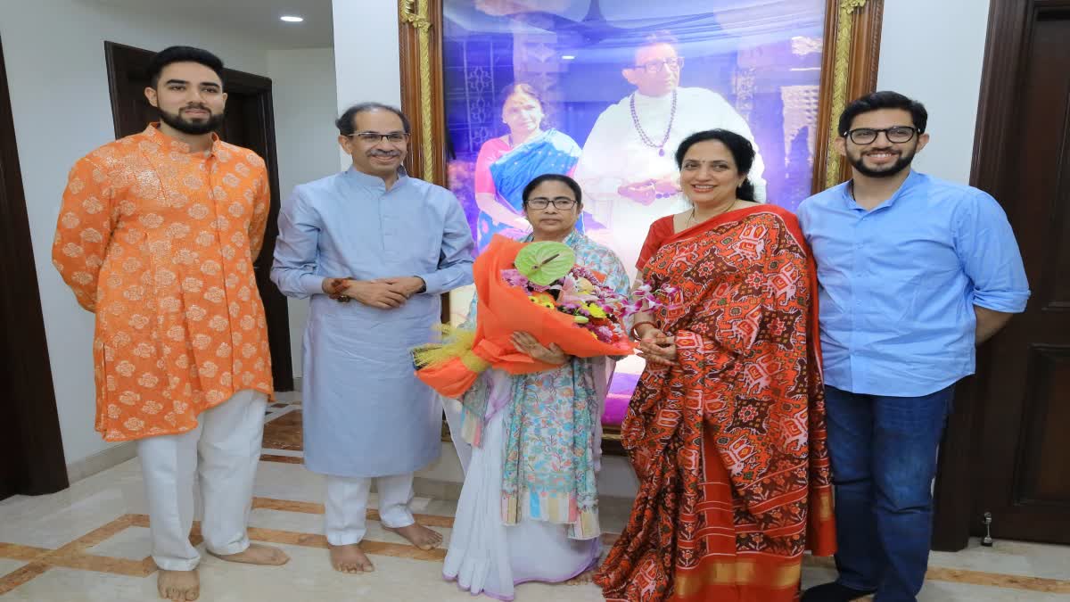 Mamata Banerjee Meets Uddhav Thackeray