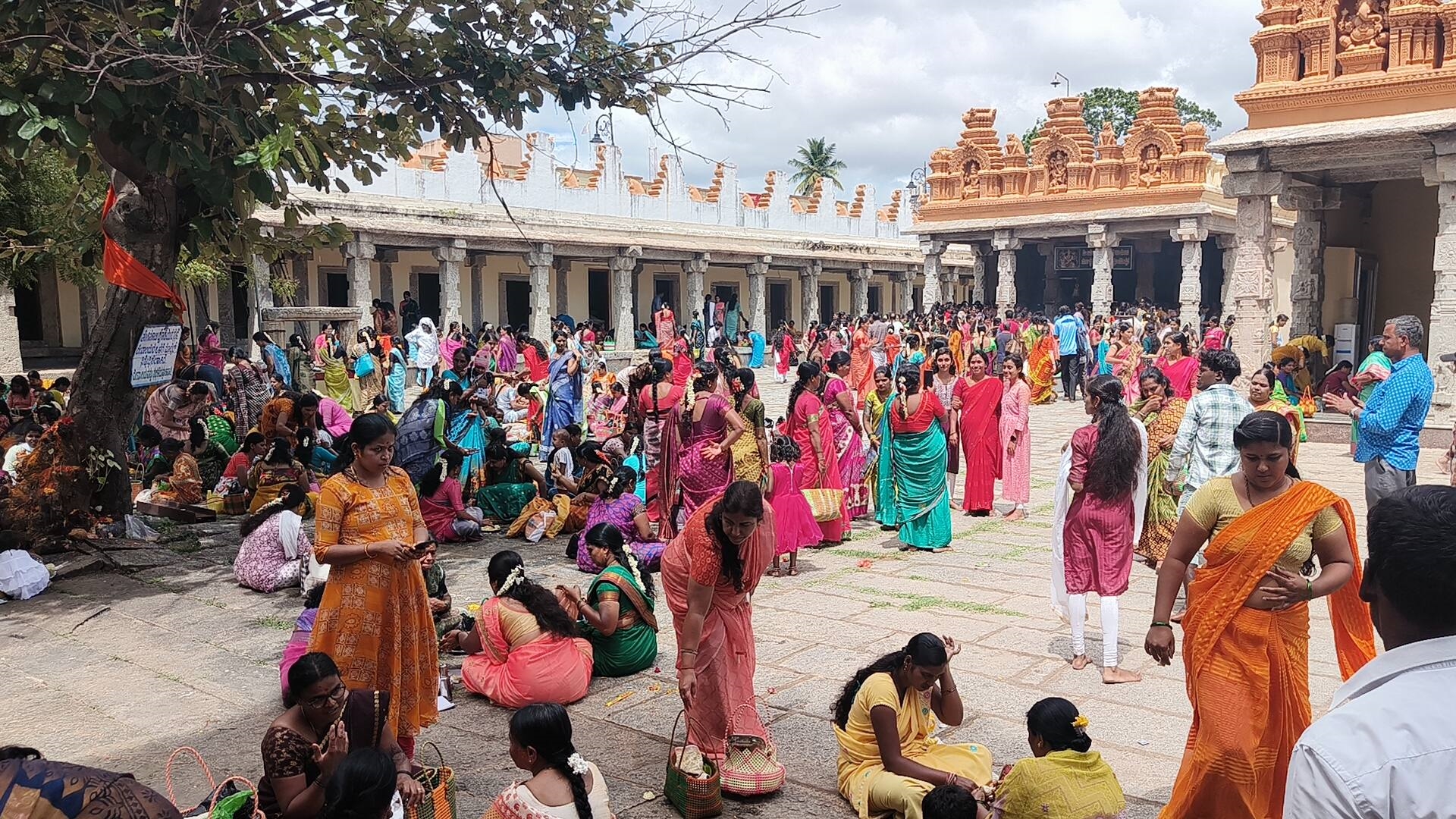 Ashadha Friday celebration in Chamarajeshwara Temple Chamarajanagara