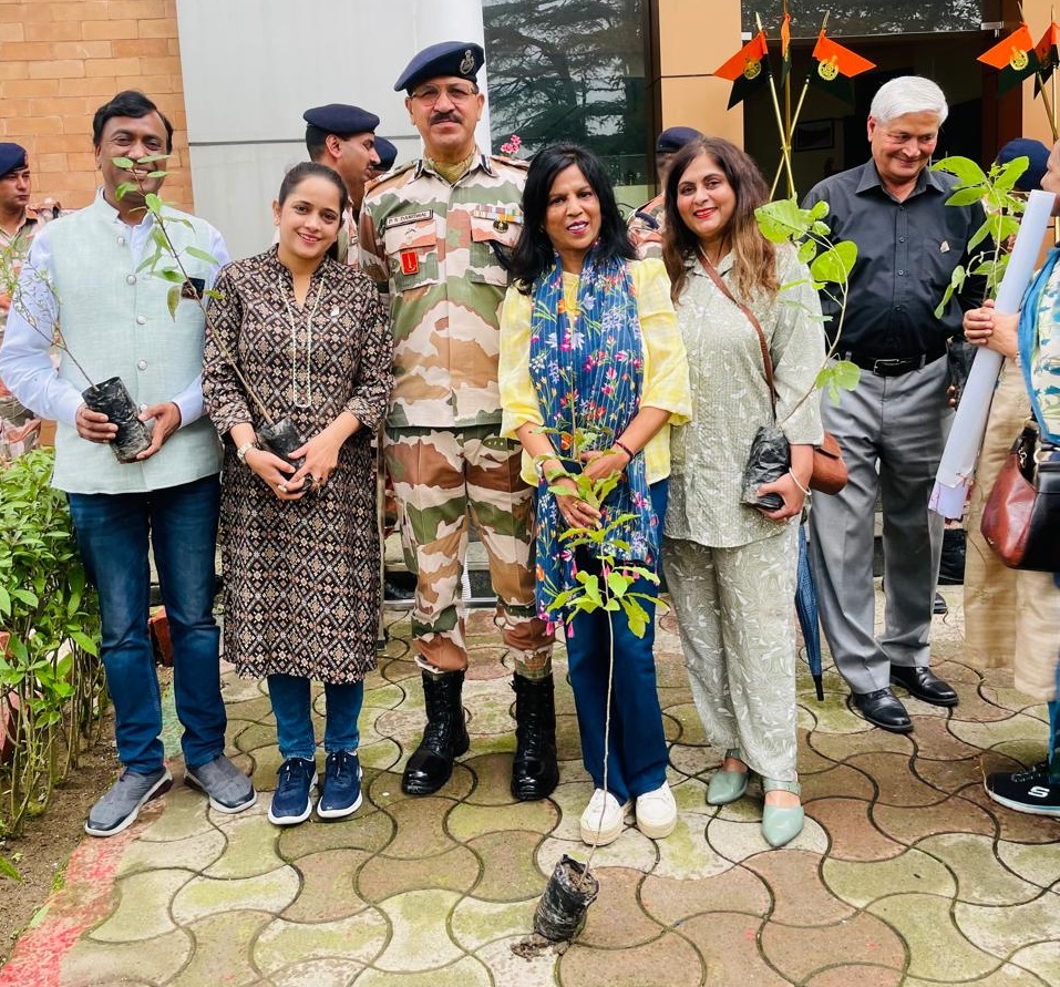 ITBP Personal Planted Saplings in Mussoorie