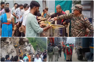 Army organized a Bhandara