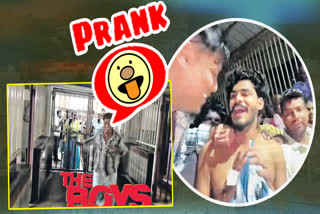 Prank Video in Tirumala