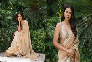 Sonam Bajwa Pictures In Saree