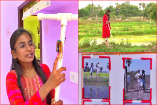 Girl Made Safety Stick for Farmers