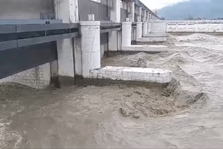 Water Released In Gandak River