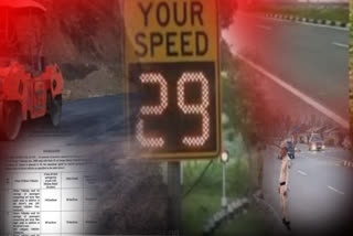 vehicles speed limit on road