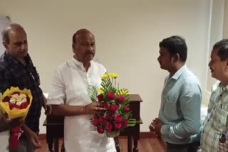 Ayanna Patrudu Meeting with Officials