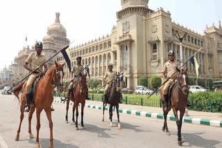 CURFEW AROUND VIDHANA SOUDHA