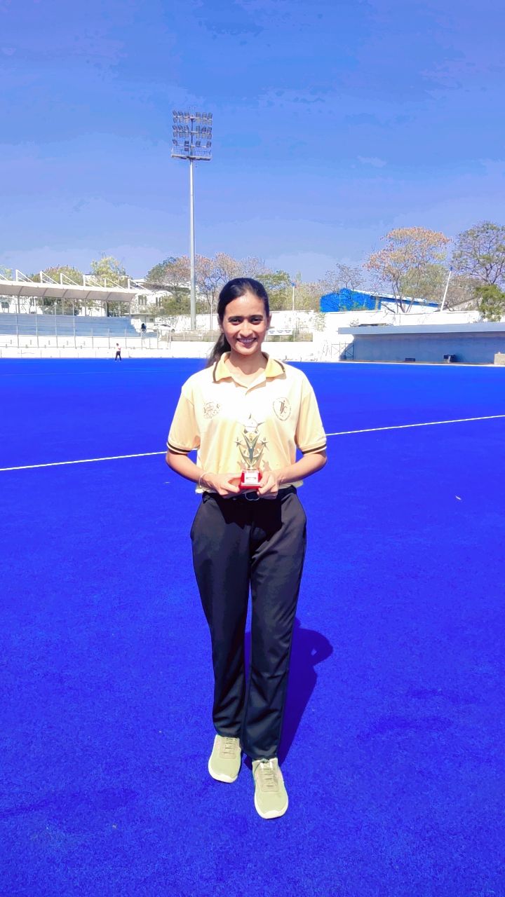 Sayeeda Anjum Shaikh Official Selection in Hockey India West Zone