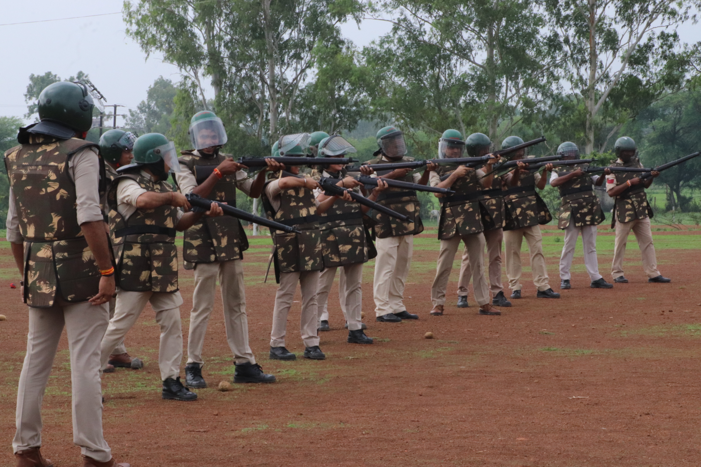 Ashoknagar Balwa mock drill