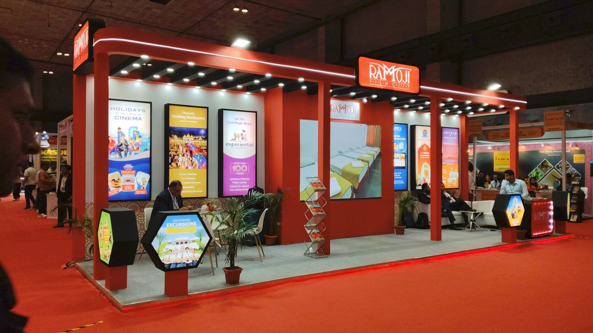RAMOJI FILM CITY TRAVEL AND TOURISM FAIR IN KOLKATA TOUR PACKAGES OF RAMOJI FILIM CITY EDUCATIONAL PACKAGE IN RAMOJI