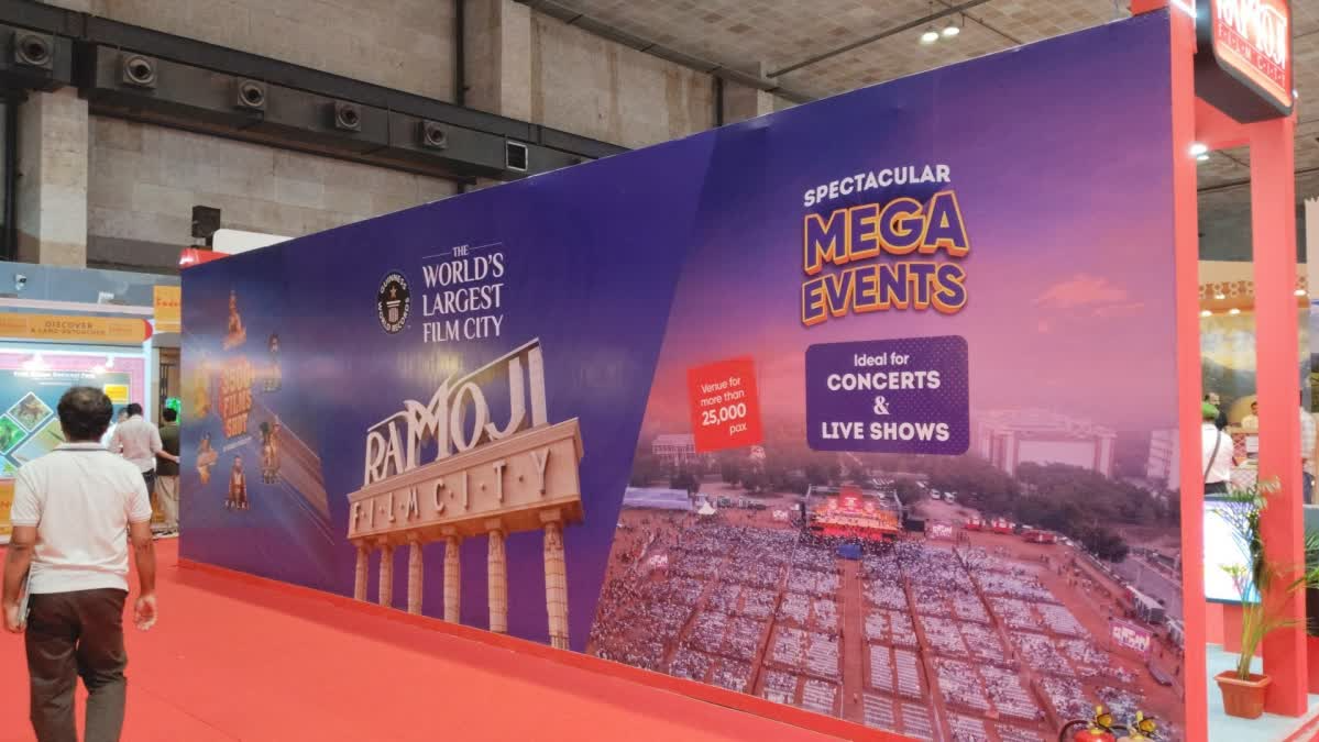 Ramoji Film City stall at Travel and Tourism Fair in Kolkata